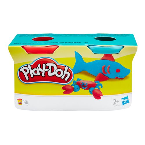 Play-Doh: set de 2 tarros de plastilina