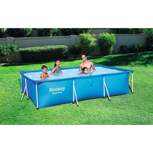 Piscina rígida rectangular bestway 3 metros