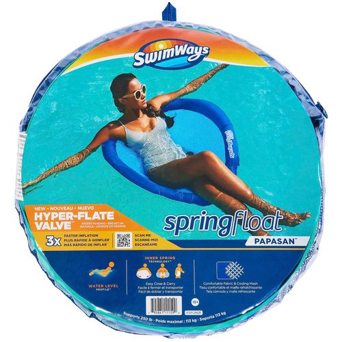 Spring float papasan nueva vávula