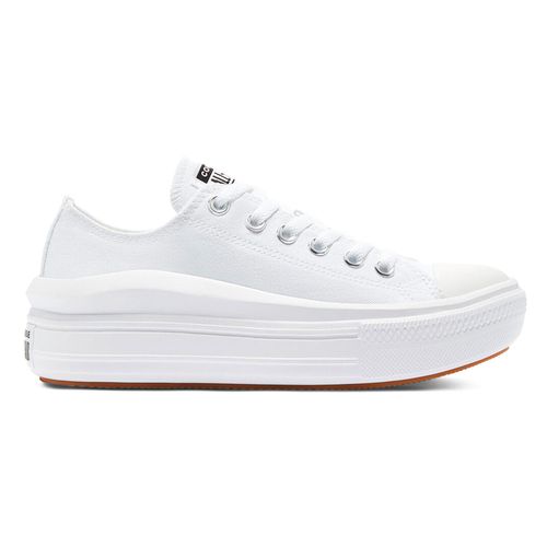 Zapato deportivo casual Converse Chuck Taylor All Star color blanco para mujer