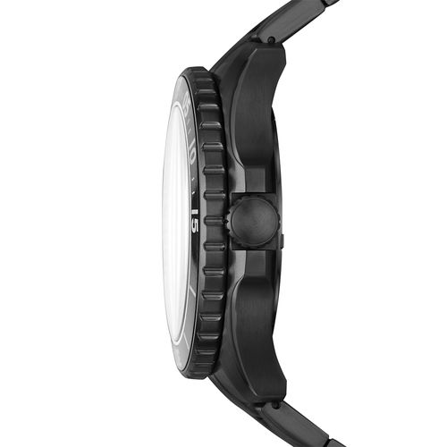 Reloj Fossil análogo metálico negro para hombre