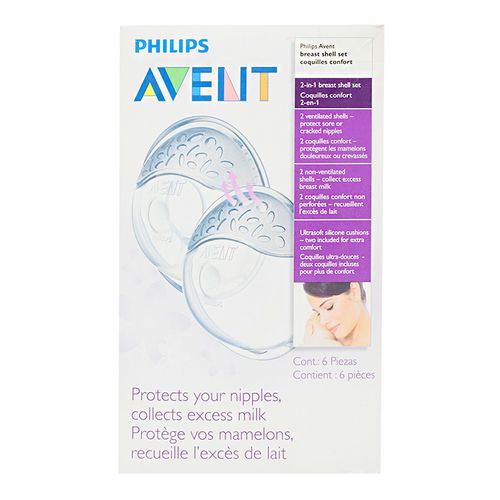 Set de 2 protectores mamarios