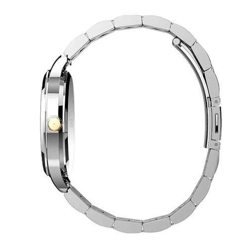 Reloj Timex análogo metálico combinado para mujer