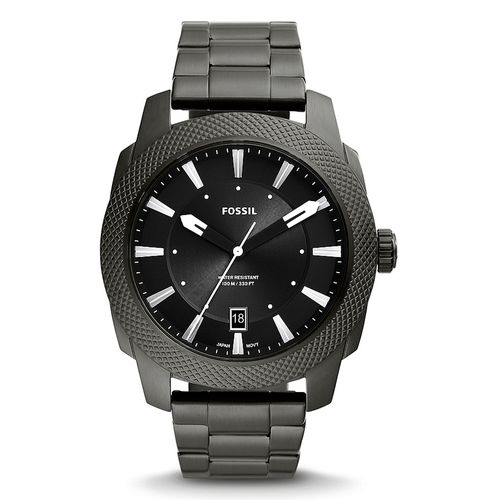 Reloj Fossil análogo metálico negro para hombre