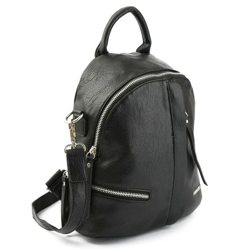 Cartera back pack Amphora color negro para mujer