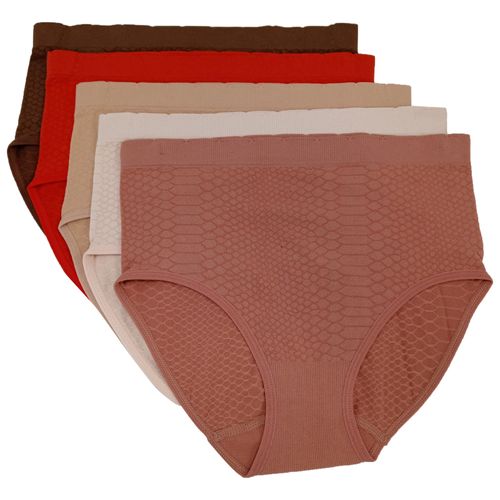 Set de 5 bloomers multicolor para dama