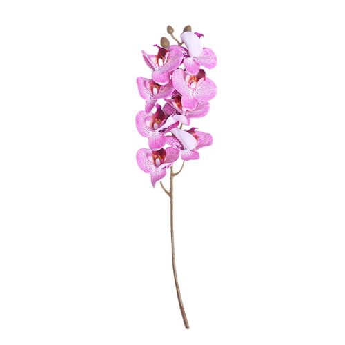 Decoración de orquídea artificial 80 cm