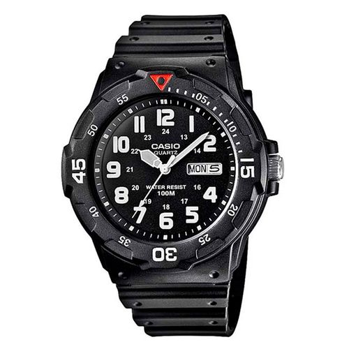 Reloj Casio análogo resina color negro para hombre