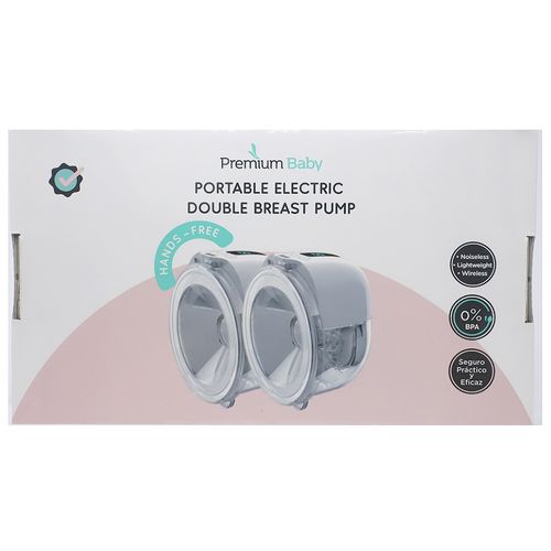 Extractor de leche portátil doble