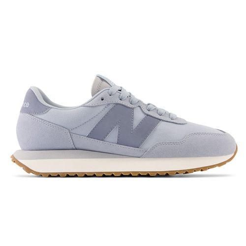 Zapato New Balance 237 deportivo casual celeste para mujer