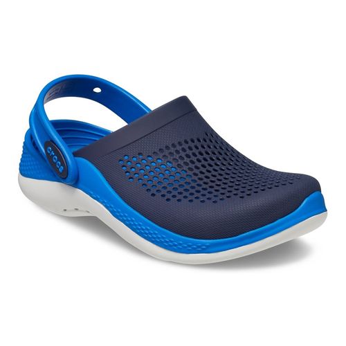 Crocs classic clog literide 360 color azul para niño
