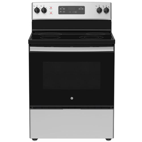 Cocina 4 quemadores con horno eléctrico 76 cm (30") JCBS631SFSS General Electric
