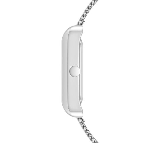 Reloj Nine West análogo metálico plateado para mujer