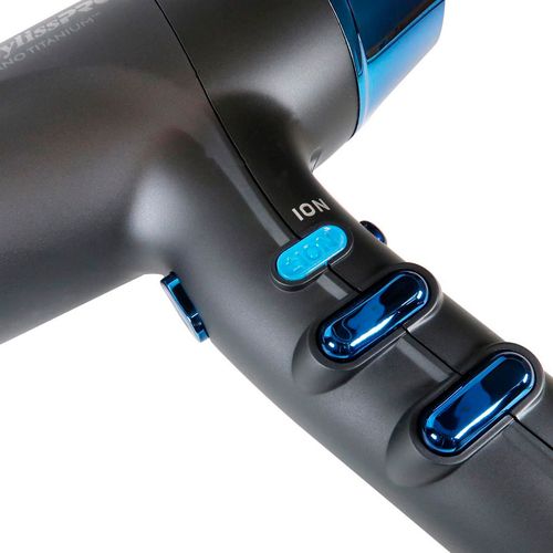 Secador de iones duales de alta velocidad profesional de nano titanio BABYLISSPRO Edición limitada