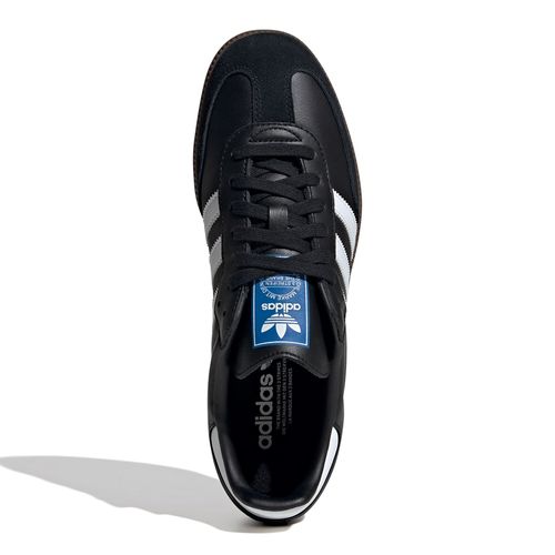 Zapato Adidas Originals Samba casual color negro/blanco para mujer