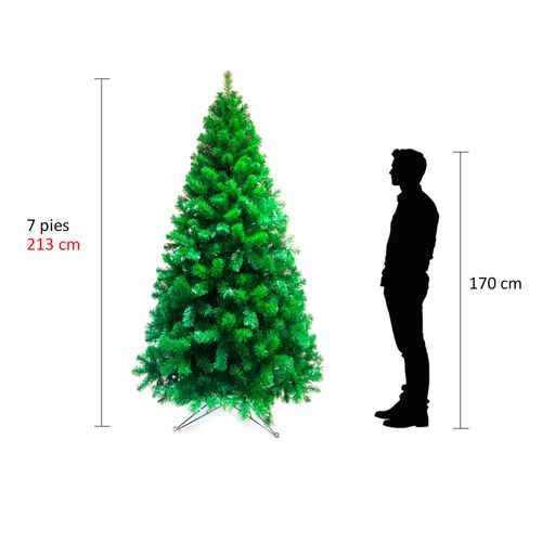 Árbol navideño 7 pies con 797 tips