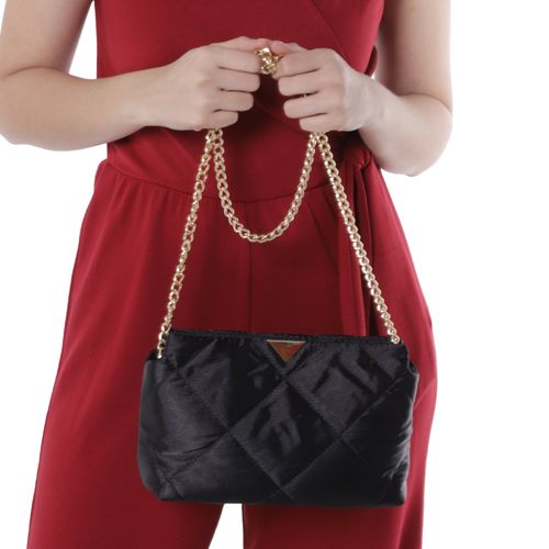 Cartera crossbody Sabrina color negro para mujer