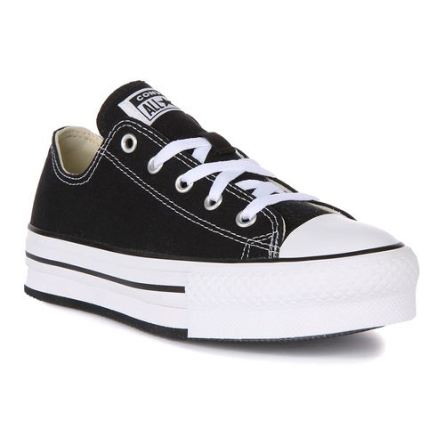 Zapato Converse Chuck Taylor All Star Eva Lift casual negro para niño