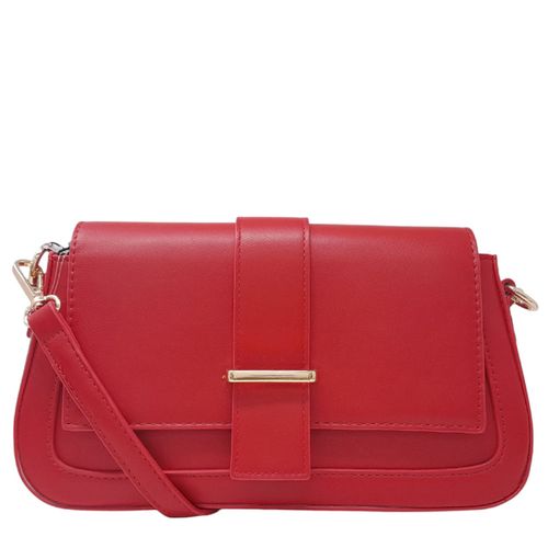 Cartera crossbody Unexpected color rojo para mujer