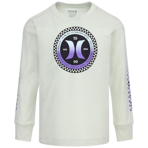 Camiseta blanca con estampado para niño