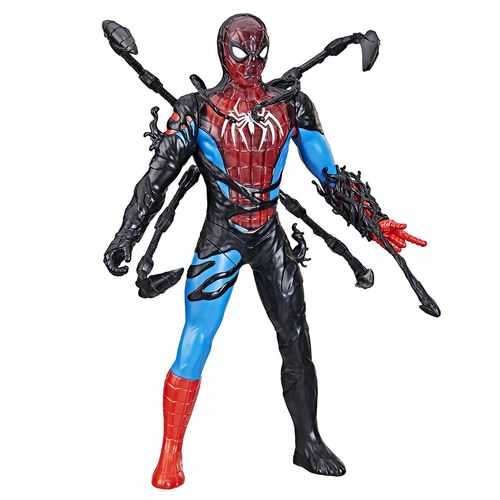 Marvel Spider-Man Venomversus Figura Spider-Man Transformación Líquida 27cm