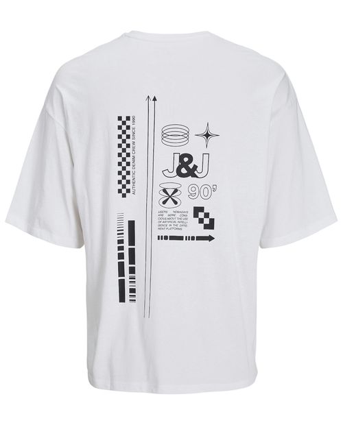 Camiseta oversize fit Jack & Jones estampada para hombre