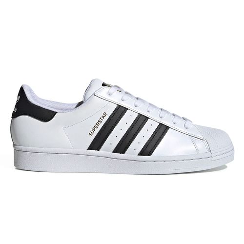 Zapato Adidas Superstar casual deportivo blanco para hombre