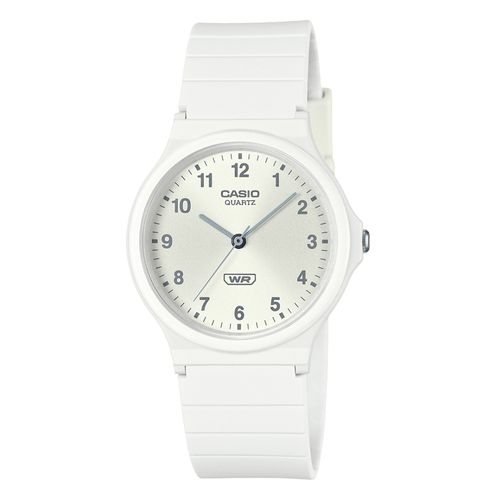 Reloj Casio análogo de resina color blanco unisex