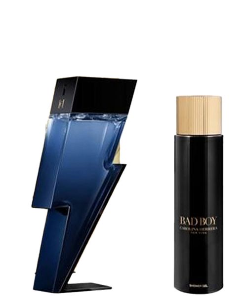 Set Carolina Herrera Bad Boy Cobalt Eau de Parfum