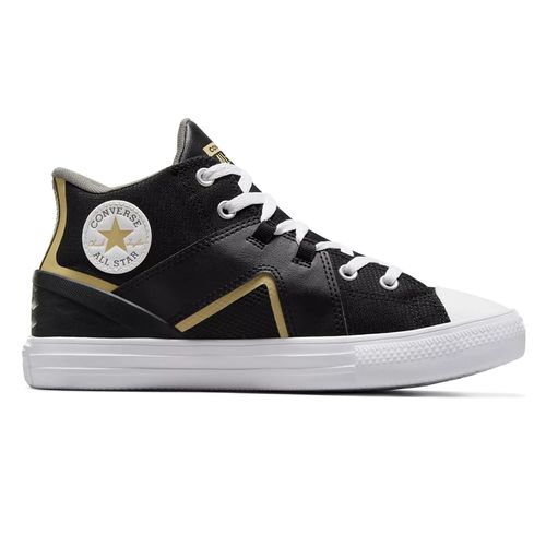 Zapato Converse  Flux ultra mid deportivo casual negro para hombre