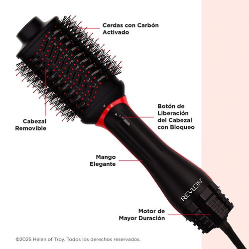 Cepillo secador Revlon One-Step Blow-Dry Multi Air Styler 5 en 1