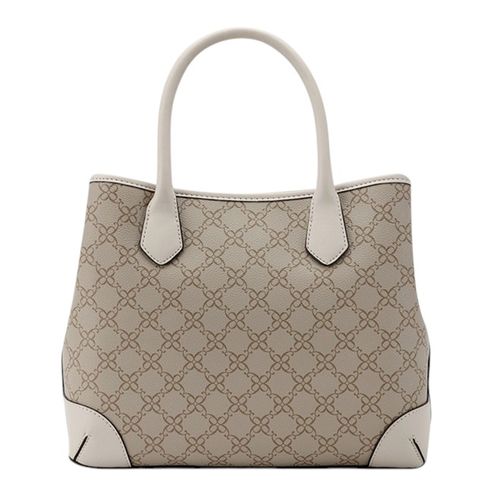 Cartera satchel Nine West Kylene color beige para mujer