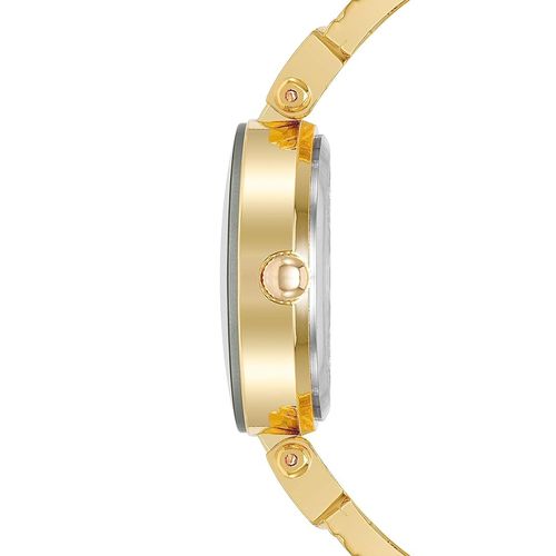 Reloj Anne Klein análogo de metal color dorado para mujer