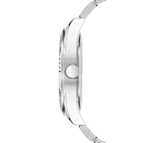 Reloj Armitron análogo de acero inoxidable plateado para hombre