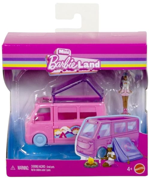 Barbie mini barbieland set de juego mini vehículos