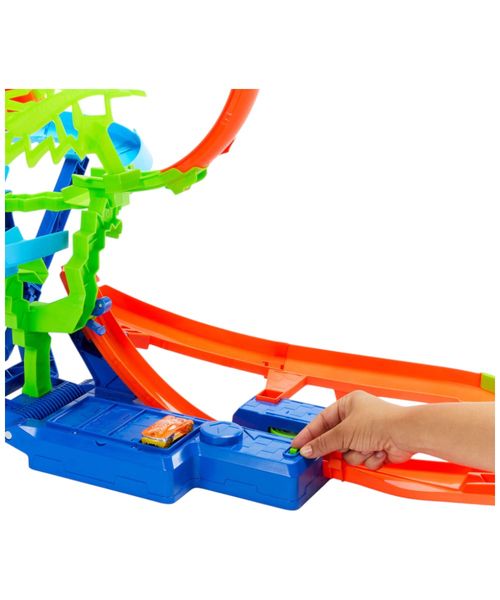 Hot wheels Stunt Tracks pista de juguete multi-choque aéreo