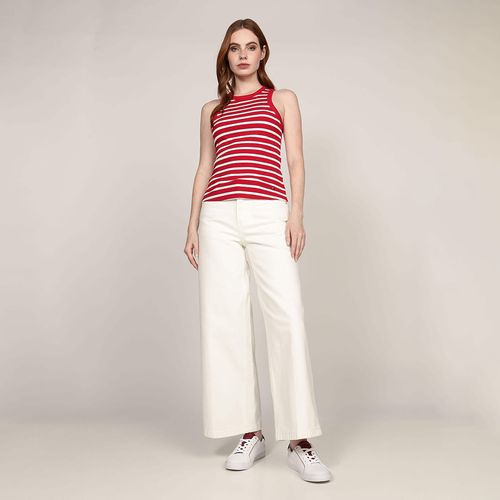 Zapato casual Tommy Hilfiger color blanco para mujer