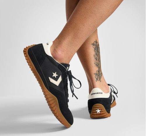 Zapato Converse Run Star Trainer casual color negro para mujer