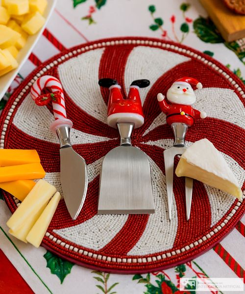 Set de 3 cuchillos para queso 19.3 x 17 x 4.3 cm
