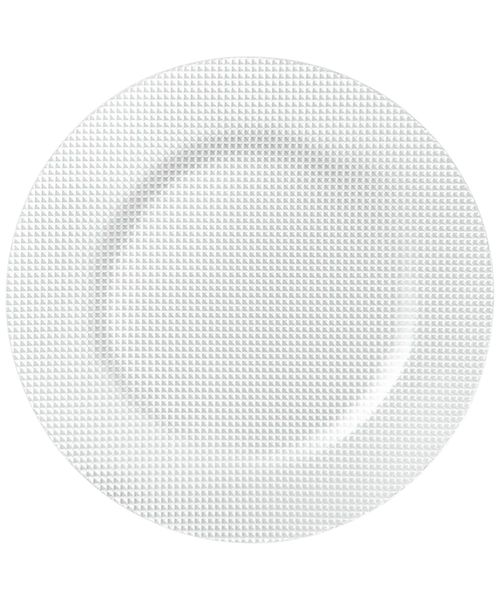 Portaplato de vidrio gris 30 cm