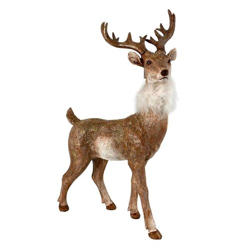 Reno decorativo navideño 32 x 14.5 x 49.5 cm