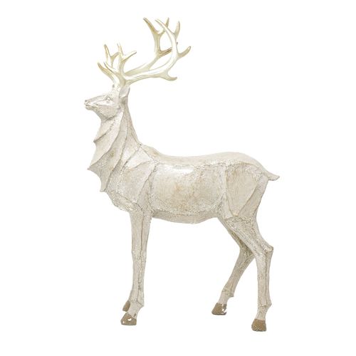 Reno decorativo con glitter 27cm