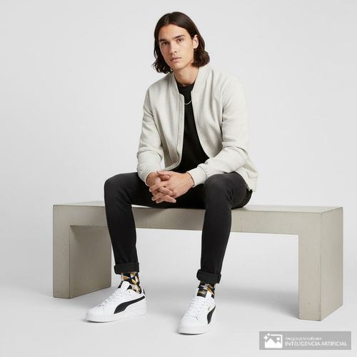 Zapato deportivo casual Puma Court Classico para hombre