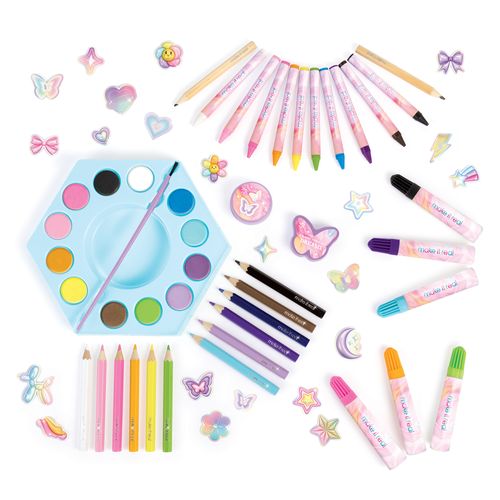 Make it real Set de arte de corazón creativo 68 piezas