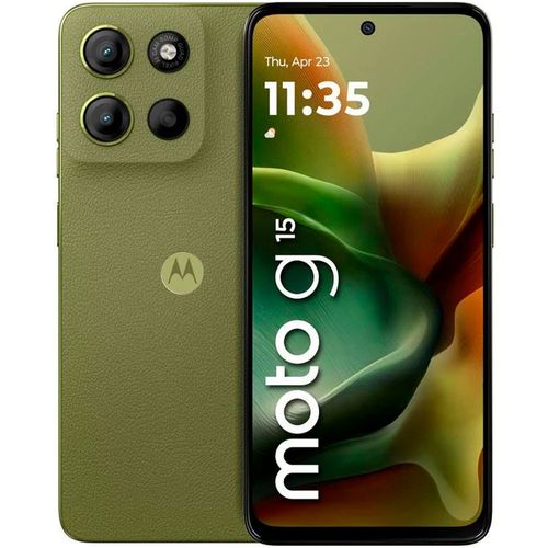Celular Motorola G15 CE109MOT46 256 GB 4 GB RAM Pantalla 6.72" (17.07 cm) MediaTek Helio G81 Extreme Rendimiento confiable Cámara Posterior 50 MP