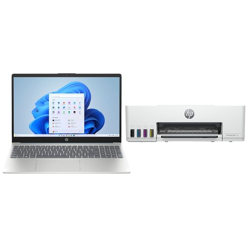 Combo Laptop HP 15" (38.1cm) 15-fd0250la 8GB RAM 256GB ROM+ Impresora Smart Tank 210