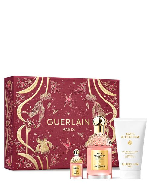 Estuche De Regalo Eau De Parfum Aqua Allegoria Forte Rosa Rossa