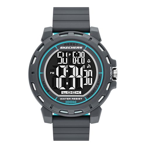 Reloj Skechers digital de silicona en color gris para hombre