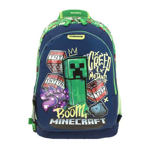 Mochila grande Minecraft plus