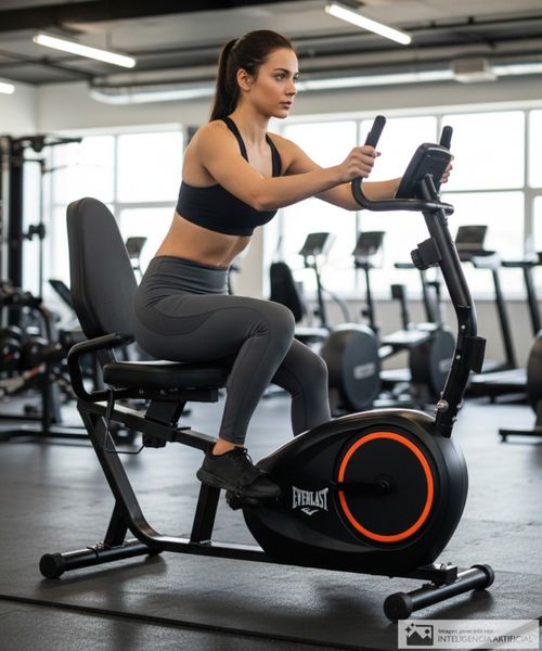 Bicicleta horizontal recumbente Everlast